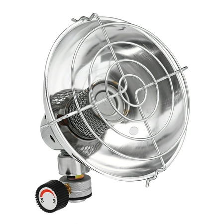 Kuinayouyi Outdoor Heat Cooker Gas Heater Camping Heating Aluminum Alloy Portable Camping Tent Portable Gas Heater Stove Tent Accessories
